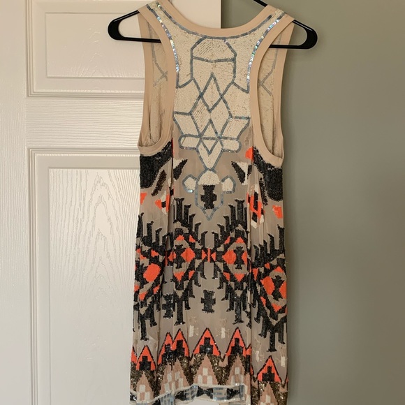 All Saints Aztec dress - fits like a 4 - Picture 4 of 5